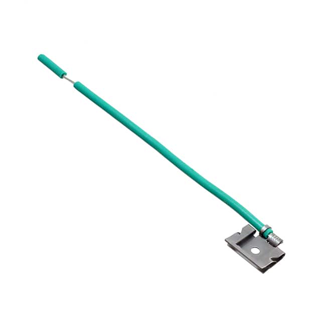 2829724-2 CABLE GND CLIP-WIRE 1WIRE 6"