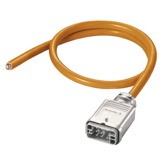 8000005242 CABLE HQ8 PLUG-CBL 4WIRE 6.56'