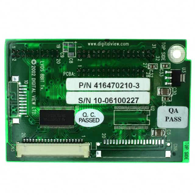 4164702-10 BOARD ADD-ON SNGL PIXEL LVDS PNL