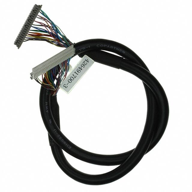 426491700-3 CABLE LVDS PANEL 460MM ROHS