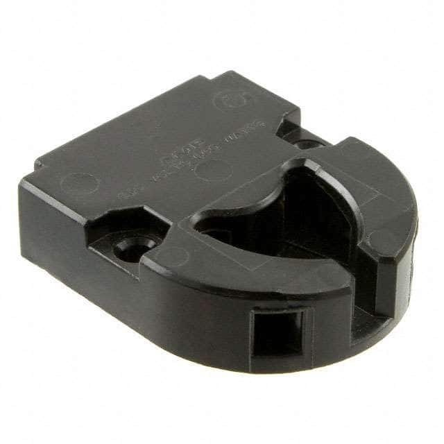1-480344-0 SOCKET HSG FLUORESCENT TUBE BLK