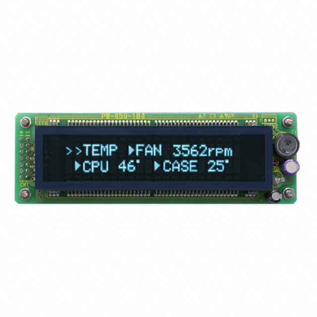 BLU202 VFD FILTER BLUE 95.25MMX25.25MM