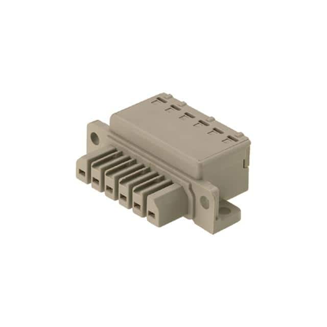 1612350000 TERM BLOCK PLUG 6POS STR 7MM