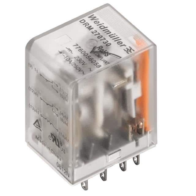 7760056055 RELAY GEN PURPOSE DPDT 10A 24V