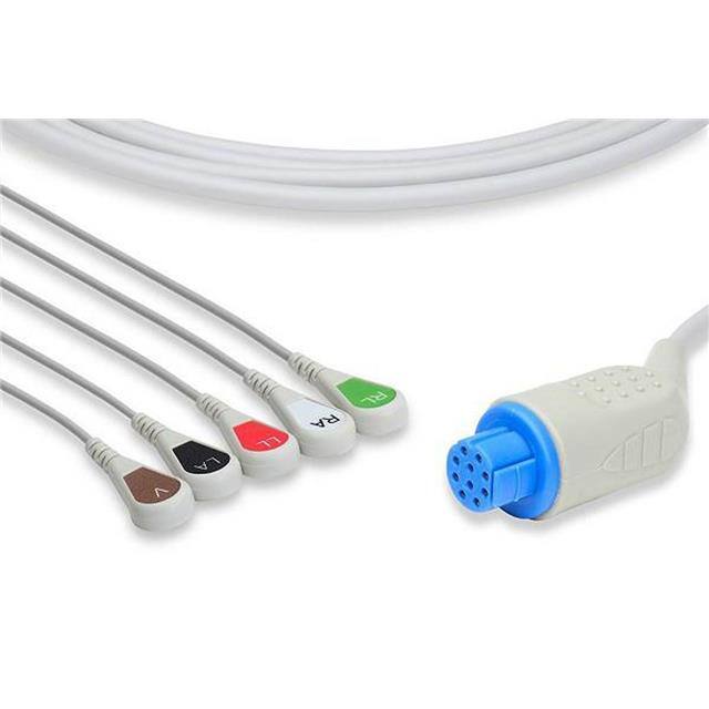 M-NESTR DIRECT-CONNECT ECG CABLES SNAP Replacement for Datex Ohmeda M-N