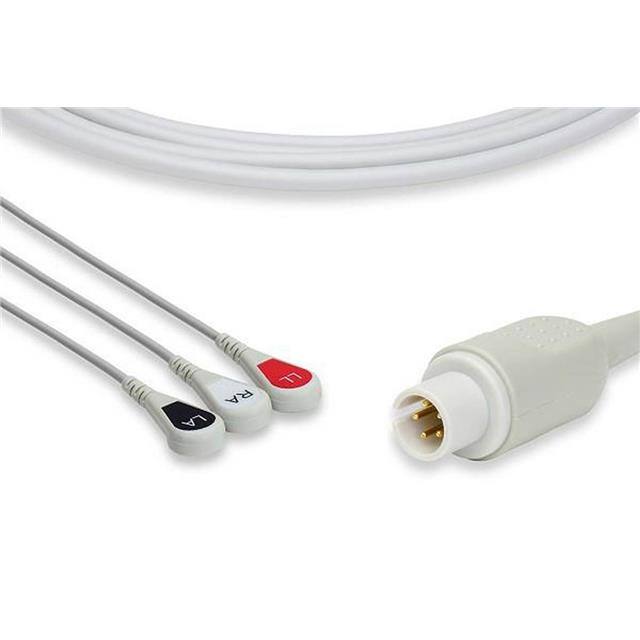 MEDIC 2 DIRECT-CONNECT ECG CABLES SNAP Replacement for Burdick Medic 2