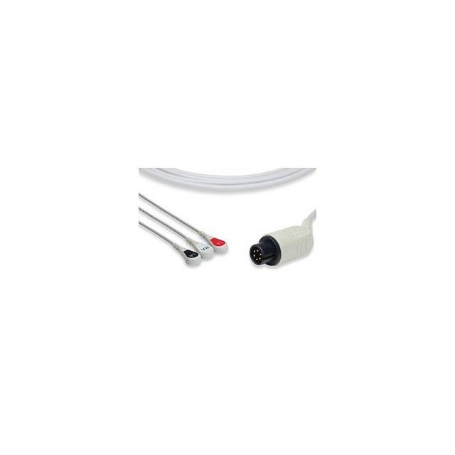 8253040 DIRECT-CONNECT ECG CABLES Replacement for Siemens 8253040