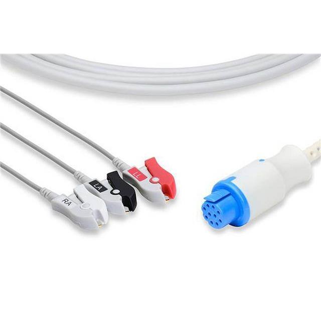 8000 DIRECT-CONNECT ECG CABLES PINCH/GRABBER Replacement for Artema S&w 8000