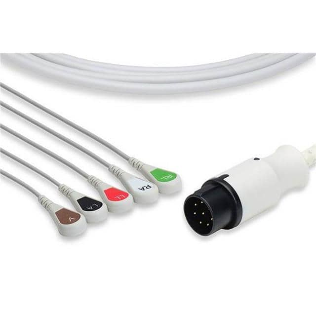 OEC-6120J DIRECT-CONNECT ECG CABLES SNAP Replacement for Nihon Kohden OEC