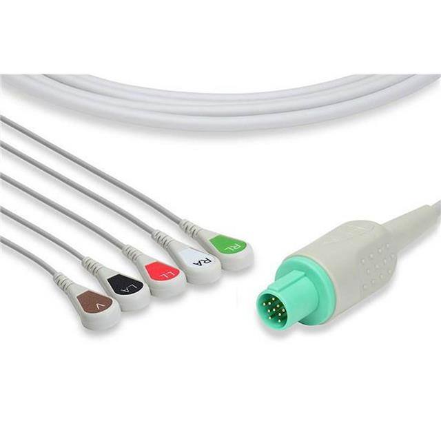 C2555S0 DIRECT-CONNECT ECG CABLES Replacement for Hellige C2555S0