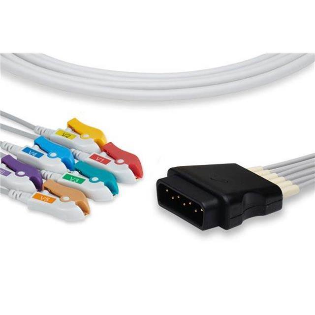 LIFEPAK 20E ECG LEADWIRES PINCH/GRABBER Replacement for Physio-Control L