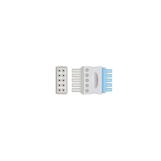 WX-DJT1-0-LW-3500024/5A ECG LEADWIRES Replacement for Amc LW-3500024/5