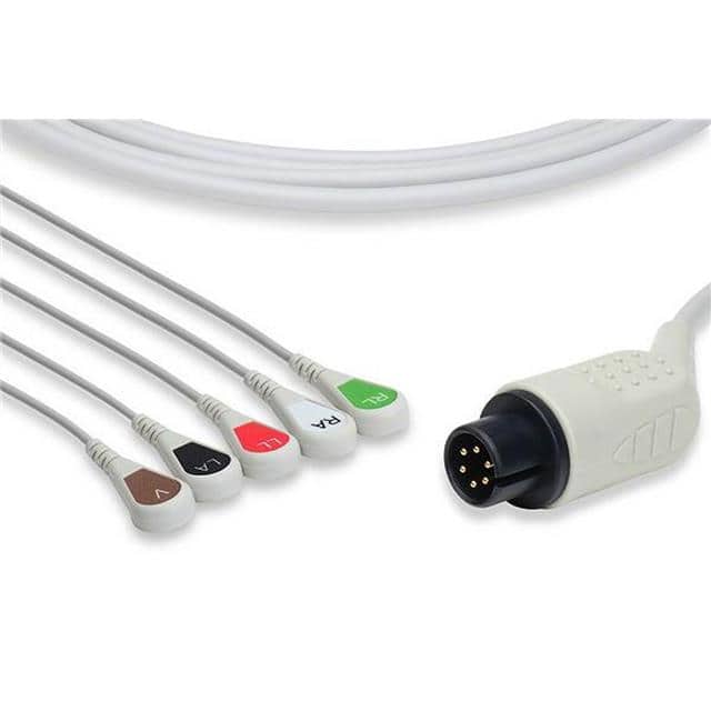 M160246 DIRECT-CONNECT ECG CABLES SNAP Replacement for Mek M160246 Dire