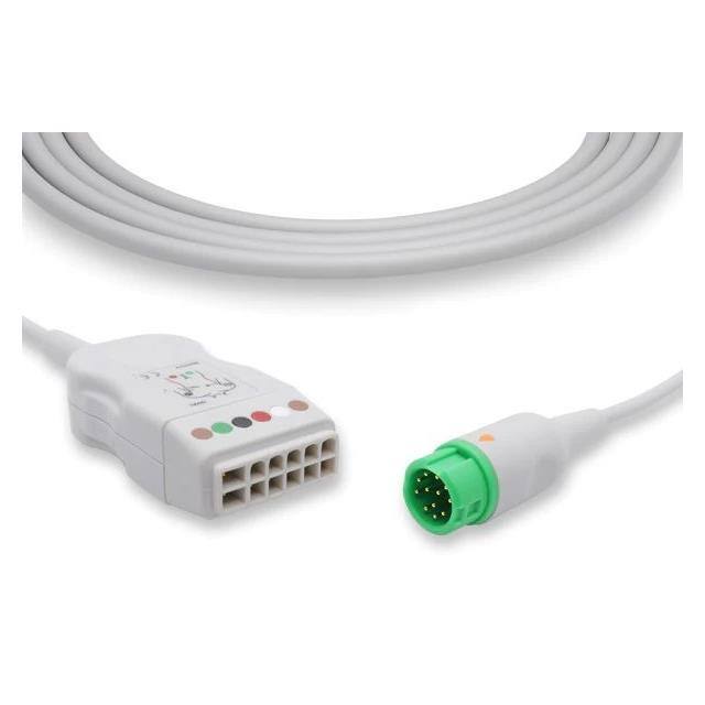 PASSPORT 12M ECG TRUNK CABLE Replacement for Datascope / Mind