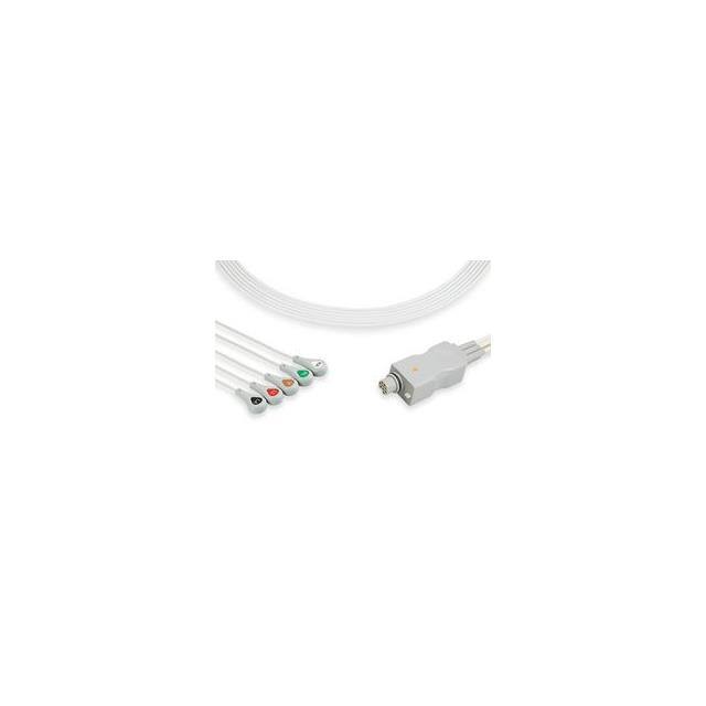 9D0109520 ECG TELEMETRY LEADWIRES Replacement for Fukuda Denshi 9D