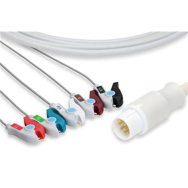1300 DIRECT-CONNECT ECG CABLES PINCH/GRABBER Replacement for Mennen Medical 1