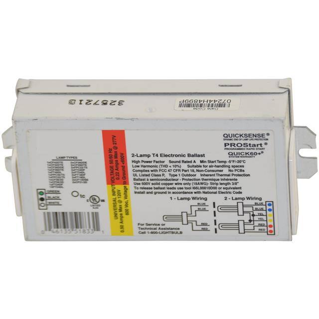 QTP 2X26CF/UNV DIM-DM Replacement for Batteries and Li