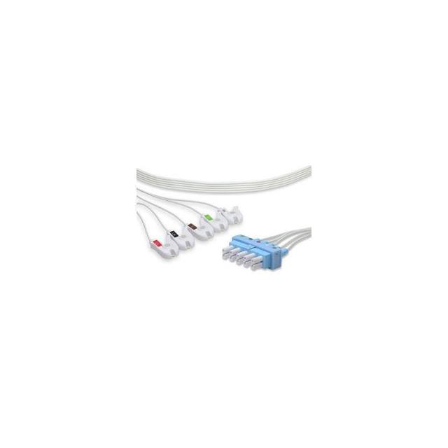 LDM307 DISPOSABLE ECG LEADWIRES Replacement for Rpi LDM307 Dispo