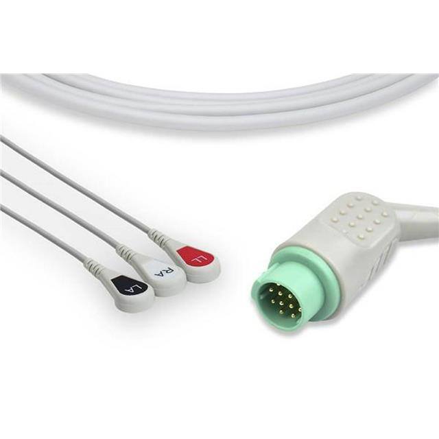 151 DIRECT-CONNECT ECG CABLES SNAP Replacement for Corometrics 151