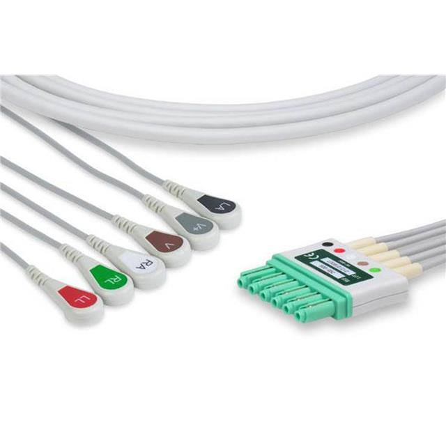 LG6-90S0 ECG LEADWIRES Replacement for Draeger LG6-90S0