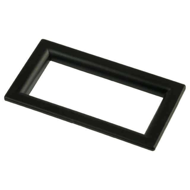 6301010 LCD DISPLAY BEZEL BLK W/CLR LENS