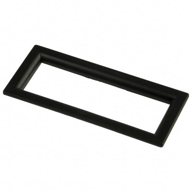 6302010 LCD DISPLAY BEZEL BLK W/CLR LENS