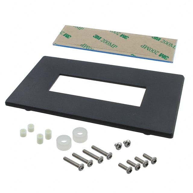 BEZ-204A-V1-W-KIT LCD DISPLAY BEZEL BLACK