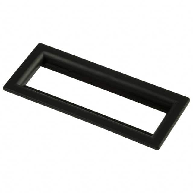 6302030 LCD DISPLAY BEZEL BLK W/CLR LENS