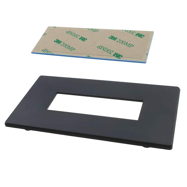 BEZ-204A-V1-W-OEM LCD DISPLAY BEZEL BLACK