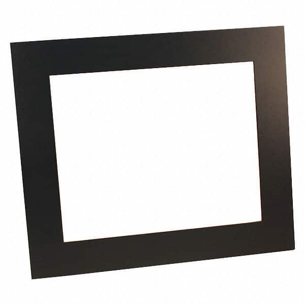 5021104 LCD DISPLAY BEZEL BLK W/CLR LENS