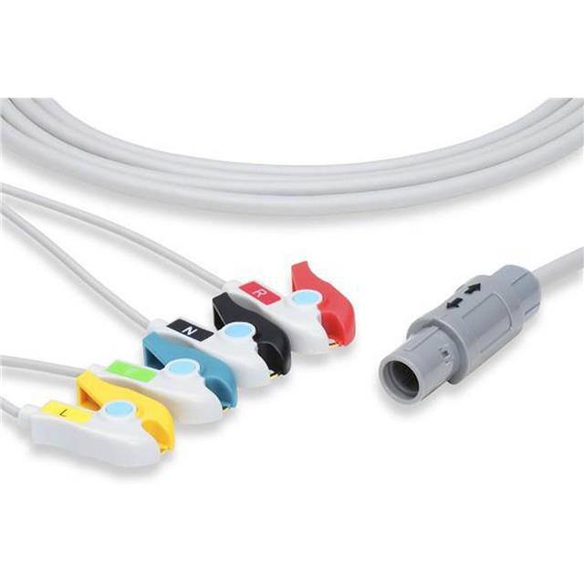 DM 10 DIRECT-CONNECT ECG CABLES PINCH/GRABBER Replacement for Primedic Dm 10 D