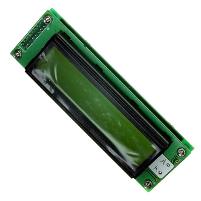 LK202-25 LCD MOD 40DIG 20X2 TRANS YLW/GRN