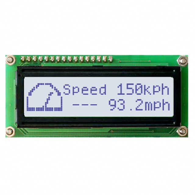LK162-12-GW-E LCD MODULE 32 DIG 16 X 2 WHT/GRY