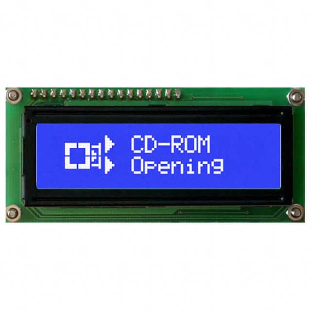 LK162-12-WB-E LCD MODULE 32 DIG 16 X 2 BLUE