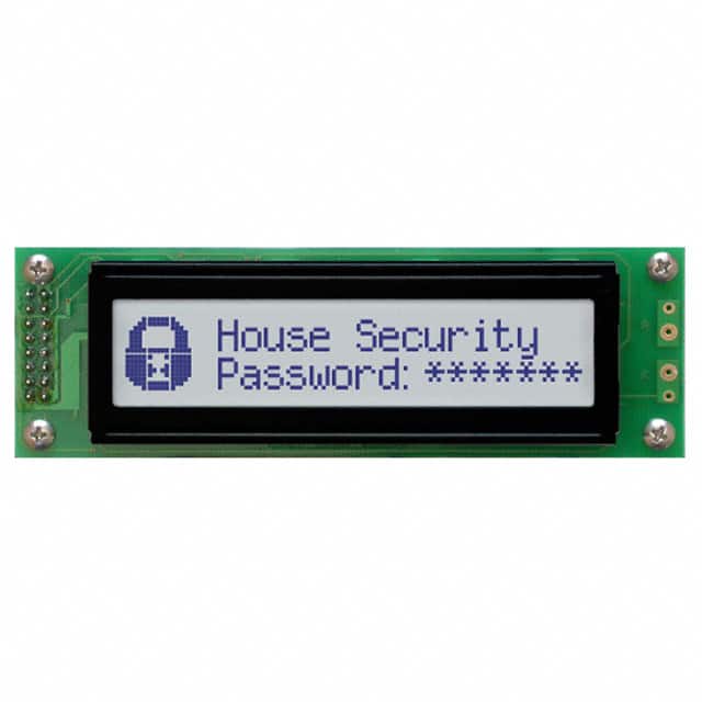 LK202-25-GW-E LCD MOD 40DIG 20X2 TRANSMISV WHT