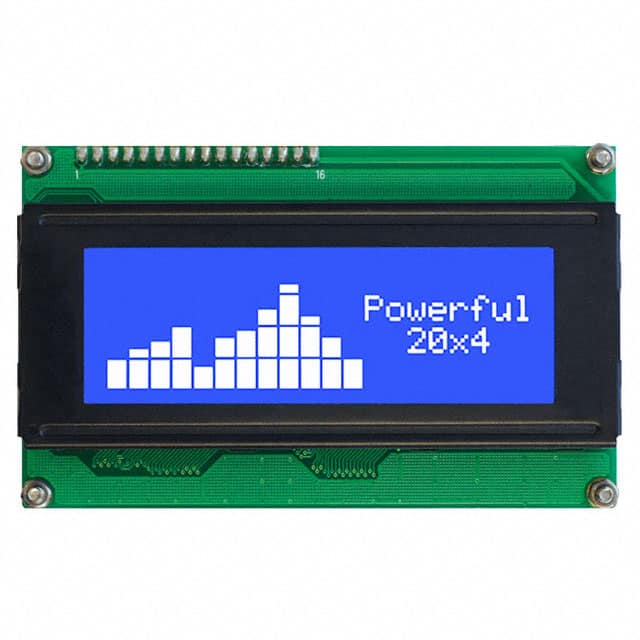 LK204-25-WB-V LCD MOD 80DIG 20X4 TRANSMIS BLUE