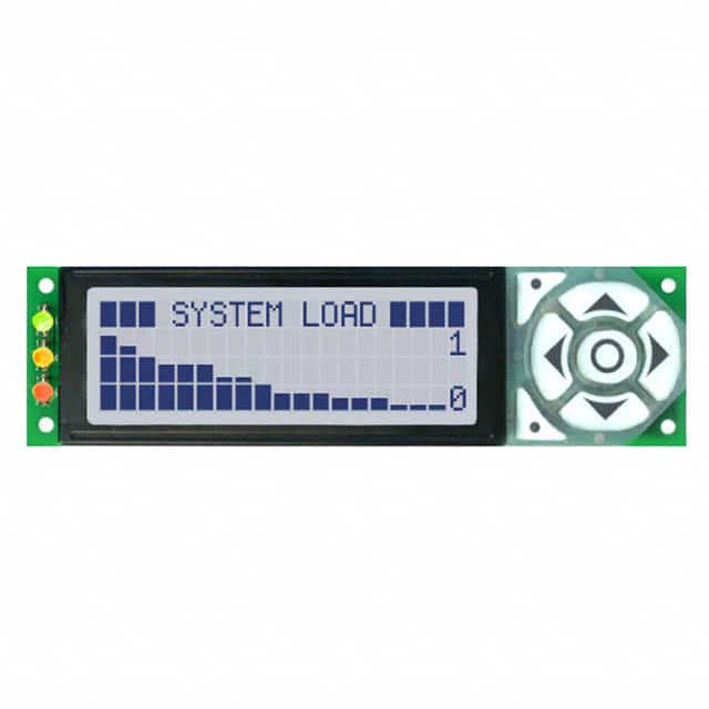 LK204-7T-1U-GW-LV LCD MOD 80DIG 20X4 TRANSMISV WHT