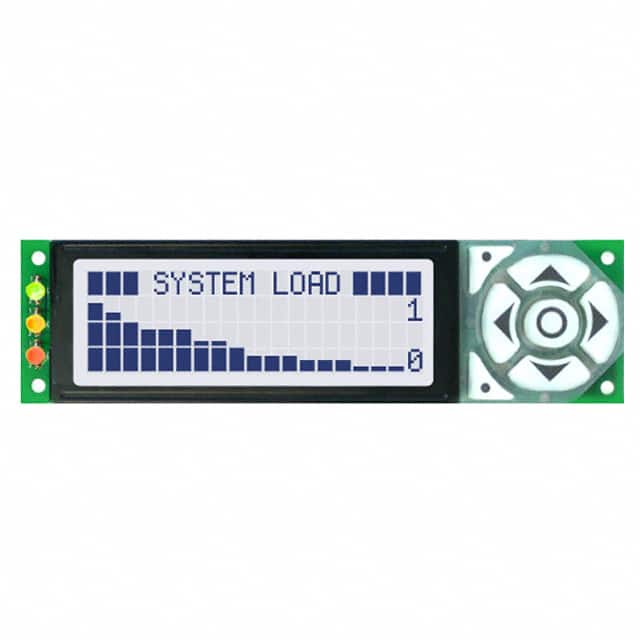 LK204-7T-1U-USB-GW-E LCD MOD 80DIG 20X4 TRANSMISV WHT