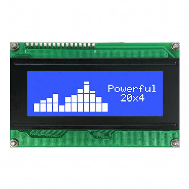 LK204-25-422-WB-E LCD MOD 80DIG 20X4 TRANSMIS BLUE