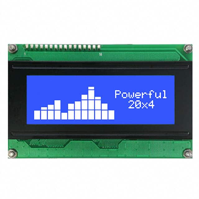 LK204-25-WB-VPT LCD MOD 80DIG 20X4 TRANSMIS BLUE