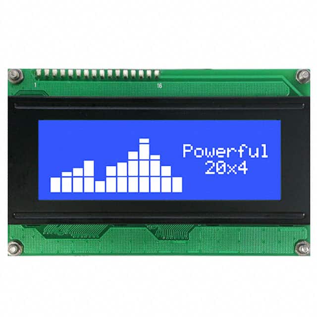 LK204-25-USB-WB-E LCD MOD 80DIG 20X4 TRANSMIS BLUE