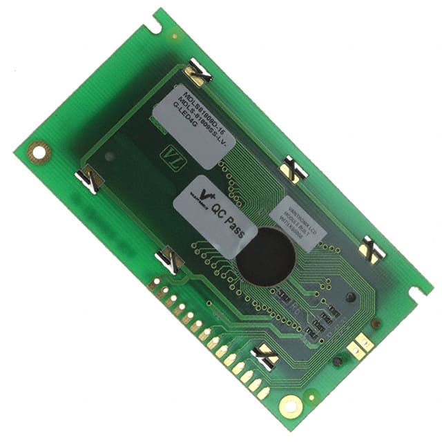 MDLS-81809-SS-LV-G-LED-04-G LCD MOD 8DIG 8X1 TRANSFLECTV GRN