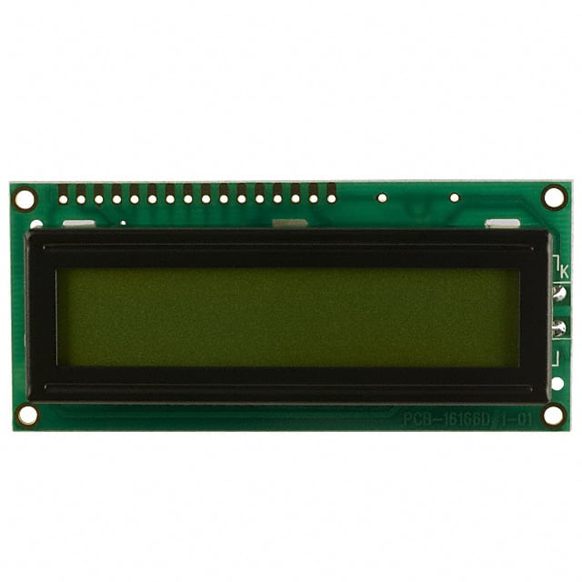 MDLS-16166-SS-LV-G-LED-04-G LCD MOD 16DIG 16X1 TRANSFLCT GRN