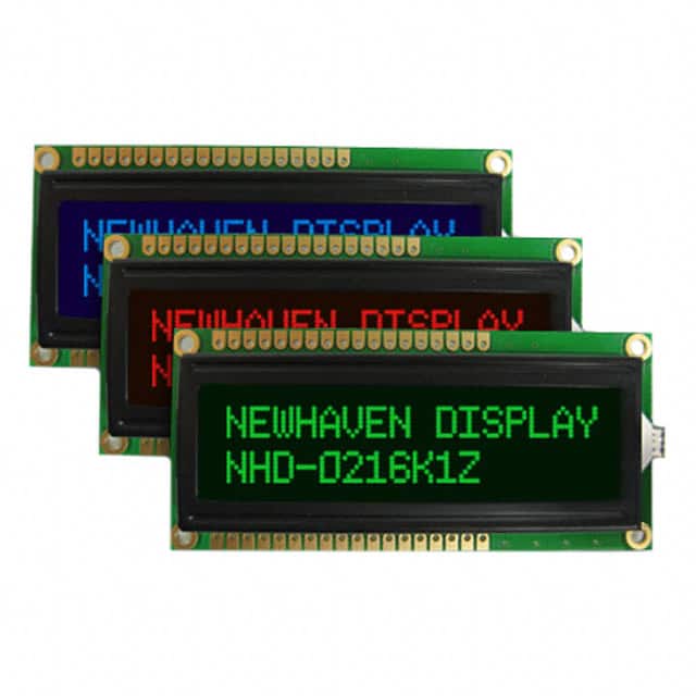NHD-0216K1Z-NS(RGB)-FBW LCD MOD 32DIG 16X2 TRANSMS R/G/B