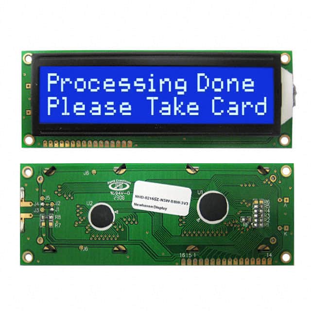 NHD-0216SZ-NSW-BBW-3V3 LCD MOD 32DIG 16X2 TRANSMISV WHT