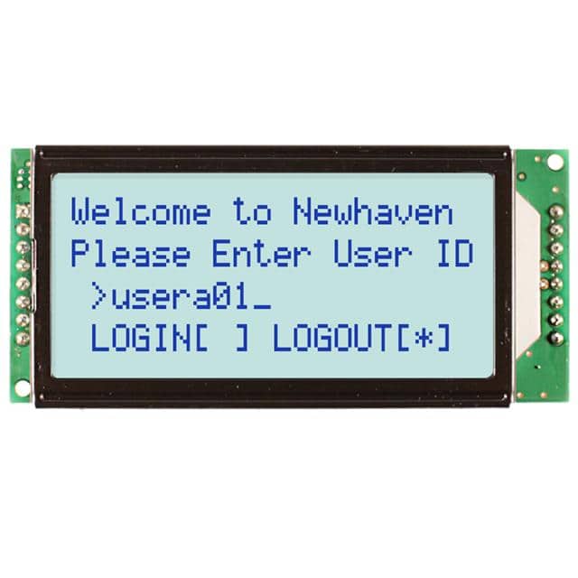 NHD-0420H1Z-FSW-GBW-3V3 LCD MOD 80DIG 20X4 TRANSFLCT WHT