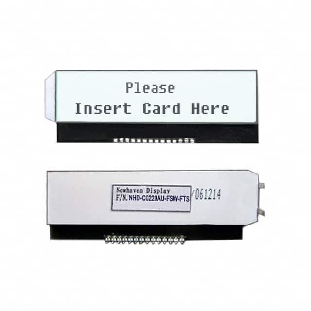NHD-C0220AU-FSW-FTS LCD MOD 40DIG 20X2 TRANSFLCT WHT