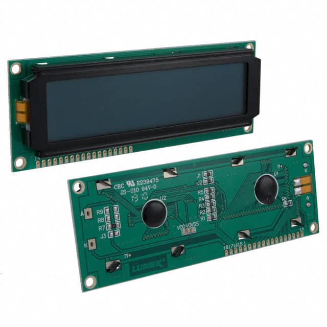 LCR-U01602DSF/DWH LCD MOD 32DIG 16X2 TRANSFLCT WHT