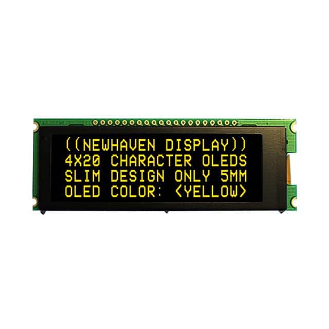 NHD-0420CW-AY3 OLED MODULE 80DIG 20 X 4 PASSIVE