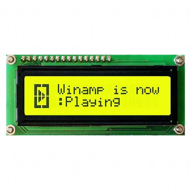 LK162-12-VPT LCD MODULE 32 DIG 16 X 2 YLW/GRN